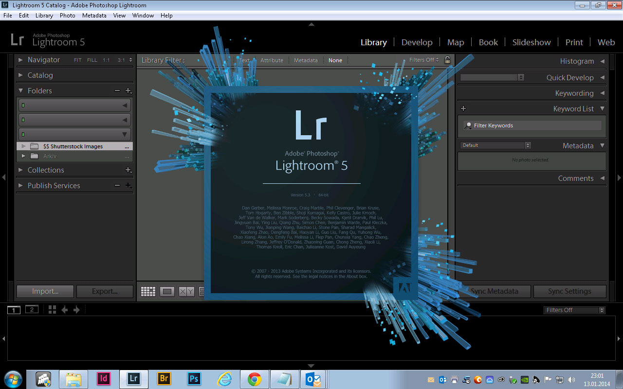 Kom i gang med Adobe® PS Lightroom® 5